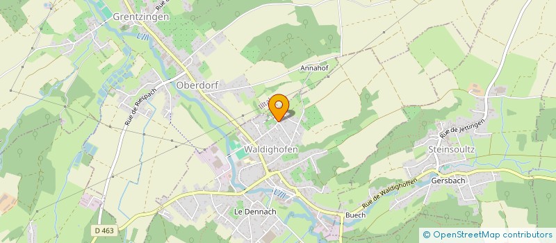 localisation de l'entreprise MADAME VIRGINIE MESMACQUE  WALDIGHOFEN