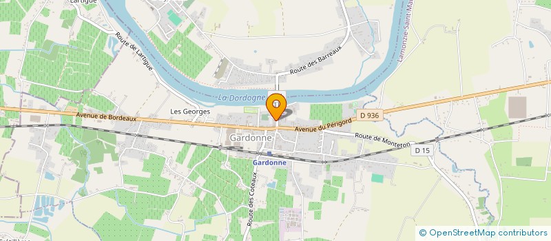 localisation de l'entreprise MADAME VIRGINIE MESPLEDE  GARDONNE