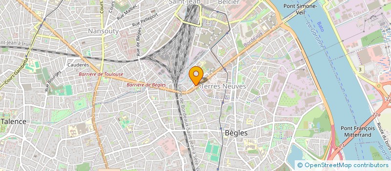 localisation de l'entreprise MADAME VIRGINIE MESPOULET à BORDEAUX