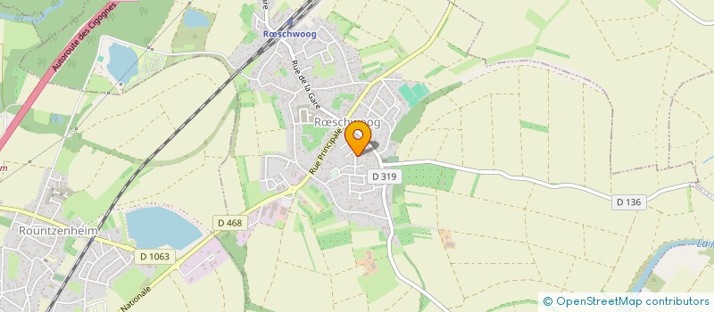 localisation de l'entreprise MADAME VIRGINIE MEYER  RSCHWOOG