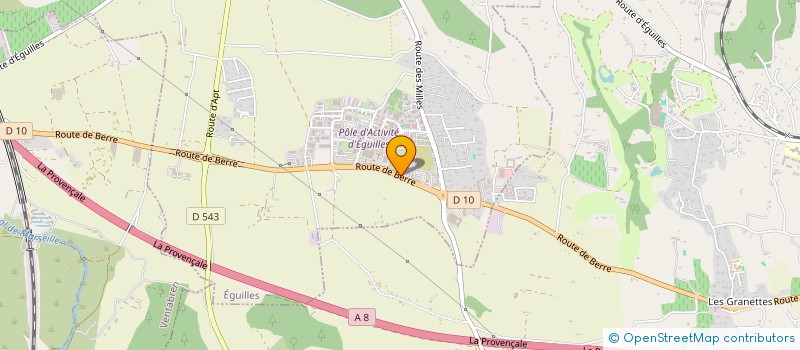 localisation de l'entreprise MADAME VIRGINIE MICHEL  EGUILLES