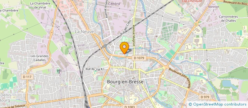 localisation de l'entreprise MADAME VIRGINIE MICHEL à BOURG-EN-BRESSE