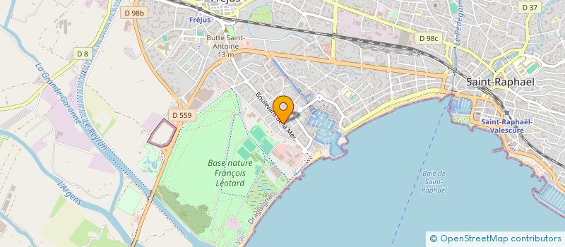 localisation de l'entreprise MADAME VIRGINIE MICHELIN à FREJUS