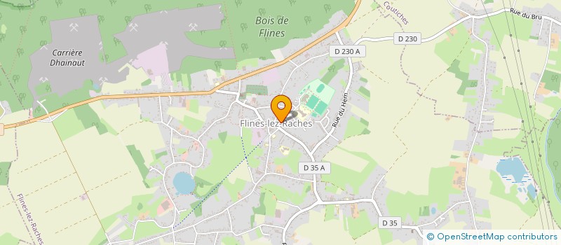 localisation de l'entreprise MADAME VIRGINIE MICLOT  FLINES-LEZ-RACHES