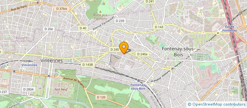localisation de l'entreprise MADAME VIRGINIE MIGEOTTE à FONTENAY-SOUS-BOIS