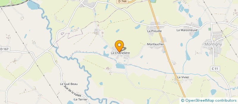 localisation de l'entreprise MADAME VIRGINIE MILLASSEAU à LA FORET-SUR-SEVRE