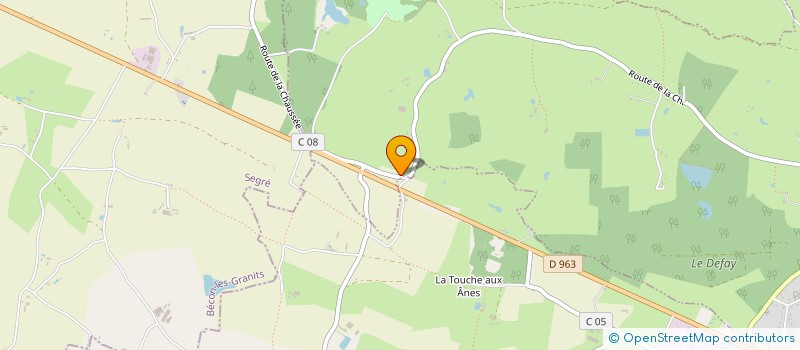 localisation de l'entreprise MADAME VIRGINIE MILLOT  SAINT-LEGER-DE-LINIERES