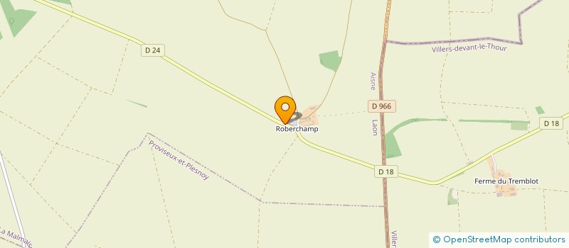 localisation de l'entreprise MADAME VIRGINIE MITHIERE  LA MALMAISON