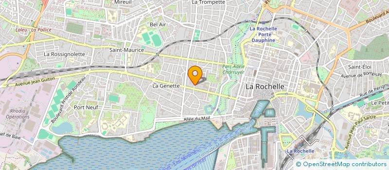 localisation de l'entreprise MADAME VIRGINIE MITONNEAU à LA ROCHELLE