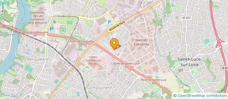 localisation de l'entreprise MADAME VIRGINIE MOINEAU à NANTES