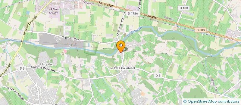 localisation de l'entreprise MADAME VIRGINIE MOLINIE  OPPEDE