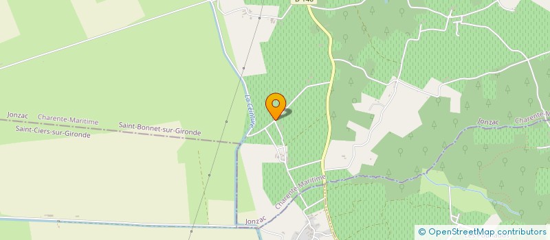 localisation de l'entreprise MADAME VIRGINIE MONE  SAINT-BONNET-SUR-GIRONDE
