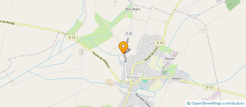 localisation de l'entreprise MADAME VIRGINIE MONGET  VILLABON