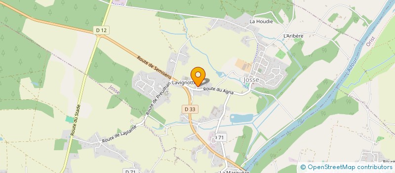 localisation de l'entreprise MADAME VIRGINIE MORICE  JOSSE