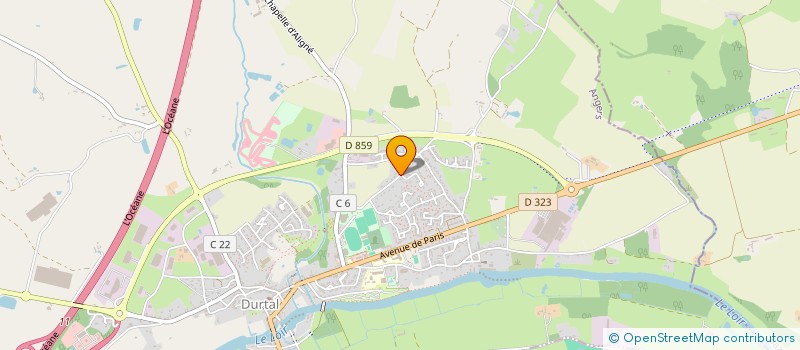 localisation de l'entreprise MADAME VIRGINIE MORIN  DURTAL