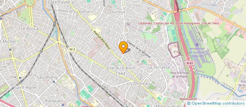 localisation de l'entreprise MADAME VIRGINIE MOULY à TOULOUSE