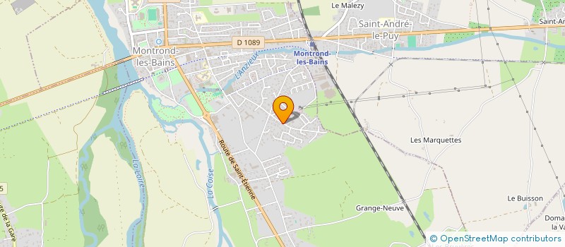 localisation de l'entreprise MADAME VIRGINIE MOUTINHO  MONTROND-LES-BAINS