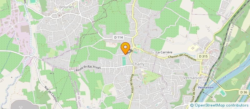 localisation de l'entreprise MADAME VIRGINIE MOZIN  CHARLY