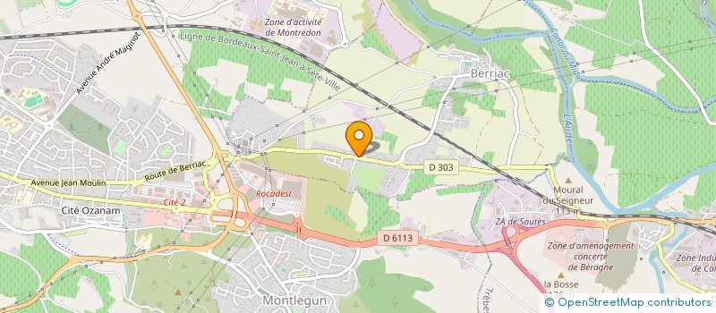 localisation de l'entreprise MADAME VIRGINIE MULLER  BERRIAC