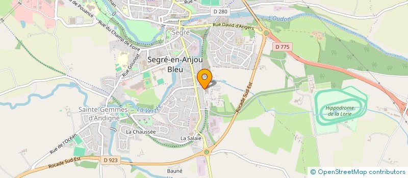 localisation de l'entreprise MADAME VIRGINIE MUZZOLINI à ANGERS