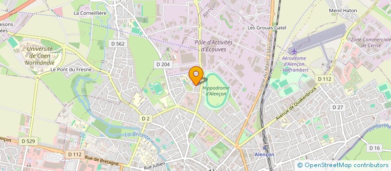 localisation de l'entreprise MADAME VIRGINIE NANTCHOP TENKAP à ALENCON
