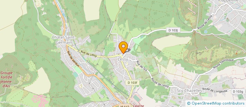 localisation de l'entreprise MADAME VIRGINIE NARDONE  LESSY