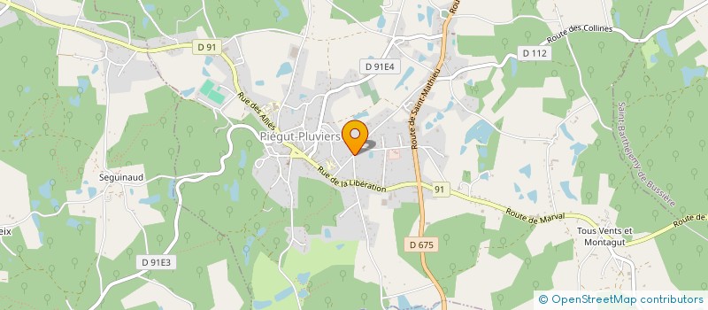 localisation de l'entreprise MADAME VIRGINIE NARRAN  SAINT-MATHIEU