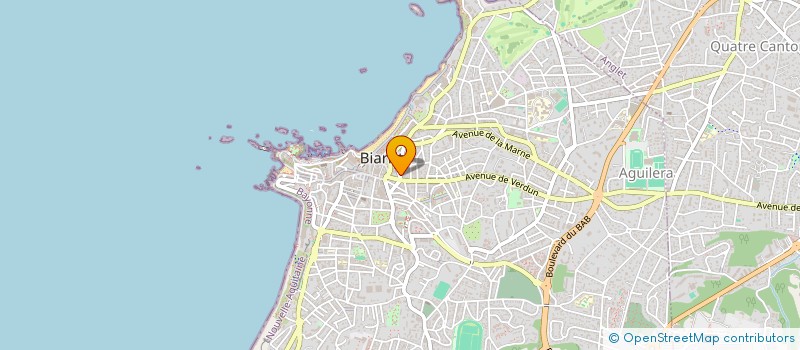 localisation de l'entreprise MADAME VIRGINIE NEMERY à BIARRITZ