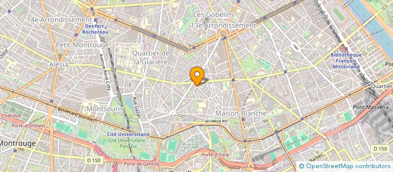 localisation de l'entreprise MADAME VIRGINIE NGUYEN THANH à COLOMBES