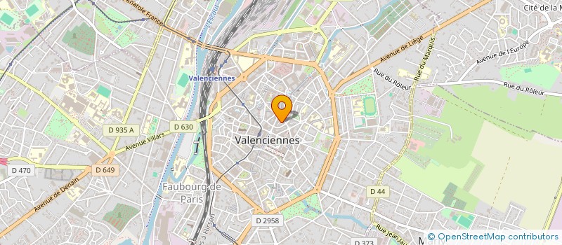 localisation de l'entreprise MADAME VIRGINIE NICAISE à VALENCIENNES