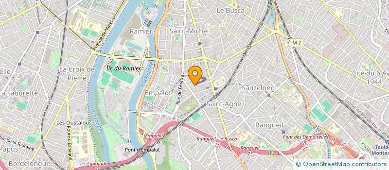 localisation de l'entreprise MADAME VIRGINIE NNOMO MANGA  TOULOUSE