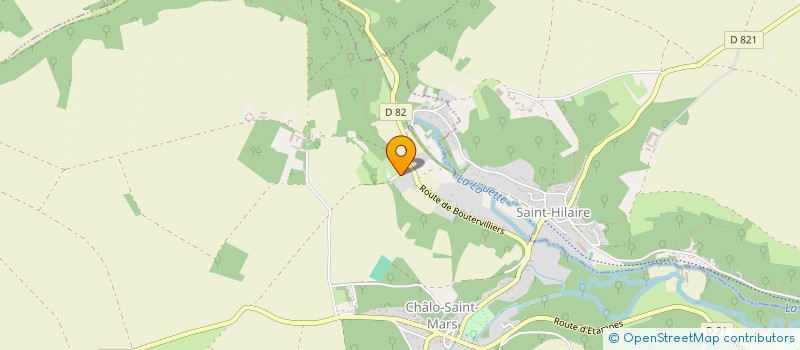 localisation de l'entreprise MADAME VIRGINIE NOIREZ  CHALO-SAINT-MARS