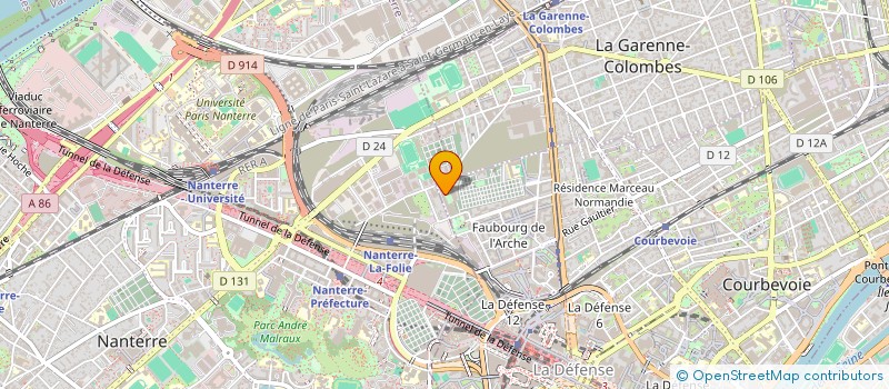 localisation de l'entreprise MADAME VIRGINIE NOMINE à COURBEVOIE
