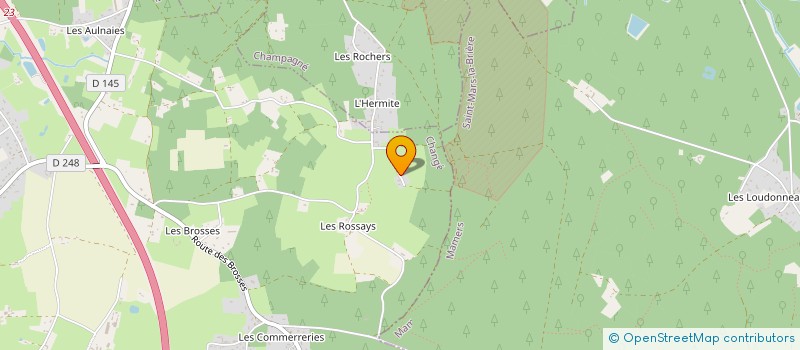 localisation de l'entreprise MADAME VIRGINIE NORMAND  CHANGE