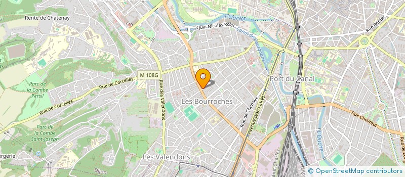 localisation de l'entreprise MADAME VIRGINIE NURDIN à DIJON