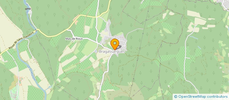 localisation de l'entreprise MADAME VIRGINIE NURIT-THUIN  BRAGASSARGUES