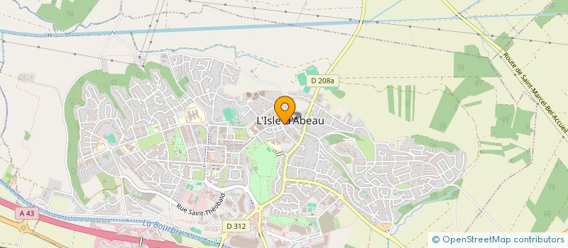 localisation de l'entreprise MADAME VIRGINIE ORTEGA  BOURGOIN-JALLIEU