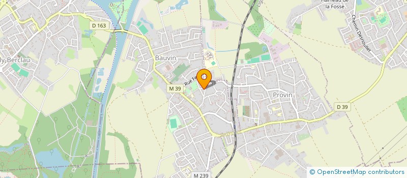 localisation de l'entreprise MADAME VIRGINIE OULEBSIR  BAUVIN