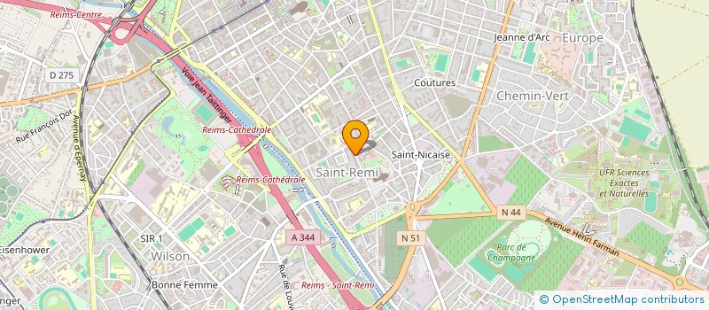 localisation de l'entreprise MADAME VIRGINIE OYANCE  PRUNAY