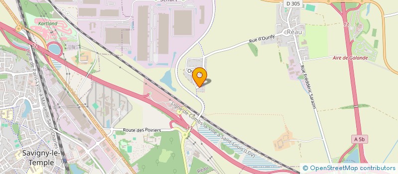 localisation de l'entreprise MADAME VIRGINIE PADUA  REAU