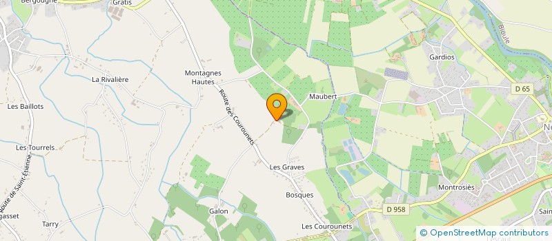 localisation de l'entreprise MADAME VIRGINIE PALOULLER  ALBIAS