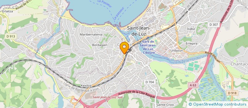 localisation de l'entreprise MADAME VIRGINIE PAMART à CIBOURE