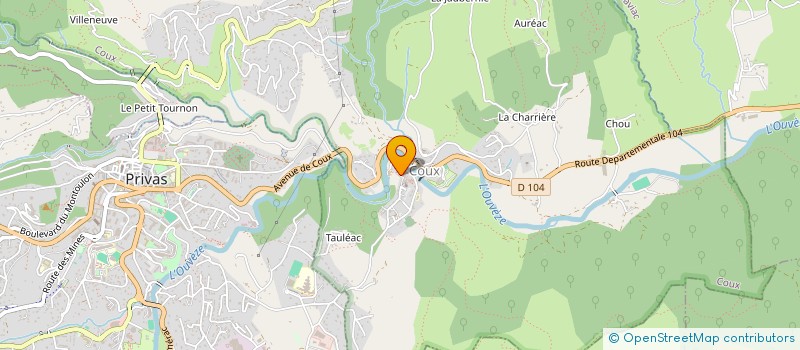 localisation de l'entreprise MADAME VIRGINIE PAOLETTI  COUX