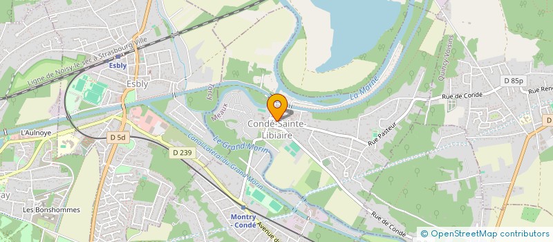 localisation de l'entreprise MADAME VIRGINIE PARDON  MONTRY