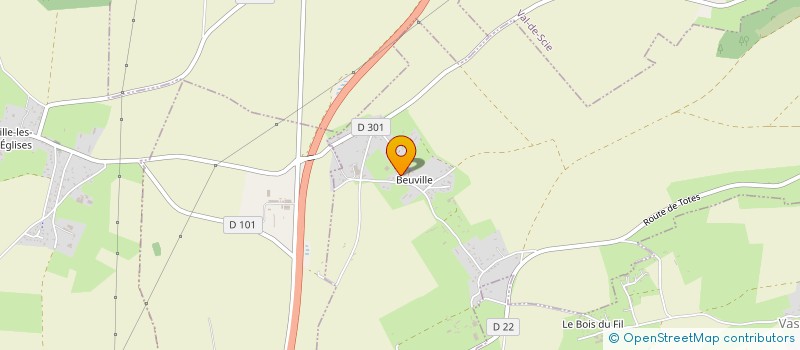 localisation de l'entreprise MADAME VIRGINIE PARQUET  SAINT-DENIS-SUR-SCIE