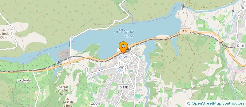 localisation de l'entreprise MADAME VIRGINIE PASCOT  VINCA