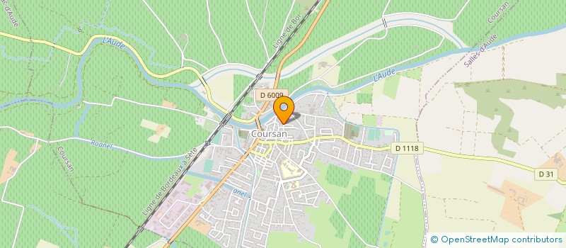 localisation de l'entreprise MADAME VIRGINIE PASTRE  COURSAN