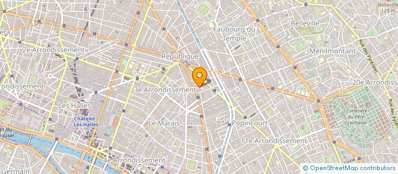 localisation de l'entreprise MADAME VIRGINIE PATARD  PARIS