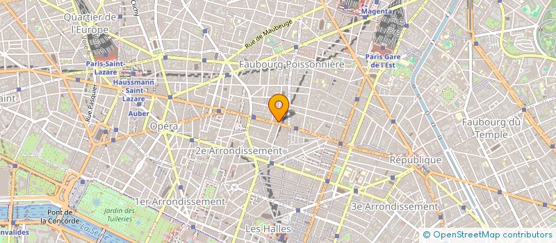 localisation de l'entreprise MADAME VIRGINIE PECORELLA  PARIS