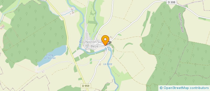 localisation de l'entreprise MADAME VIRGINIE PELISSIER  OISILLY